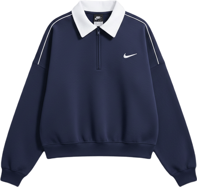 Nike Sportswear Sweatshirt met korte rits voor dames
