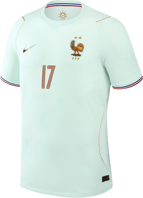 William Saliba France National Team 2026 Match Away Men's Nike Dri-FIT ADV Soccer Jersey