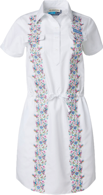 Magellan Outdoors Women's Otomi Guayabera Dress | Academy