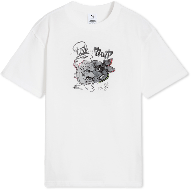 PUMA HOOPS x TMNT Big Kids' Relaxed Graphic Tee | PUMA Canada