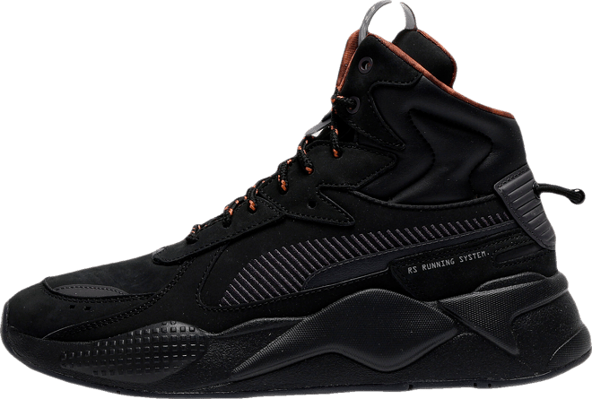 RS-X Mid Black Ice Mid-Top Sneakers | PUMA