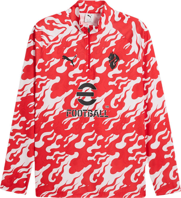 AC Milan Men's Quarter-Zip Soccer Shirt | PUMA