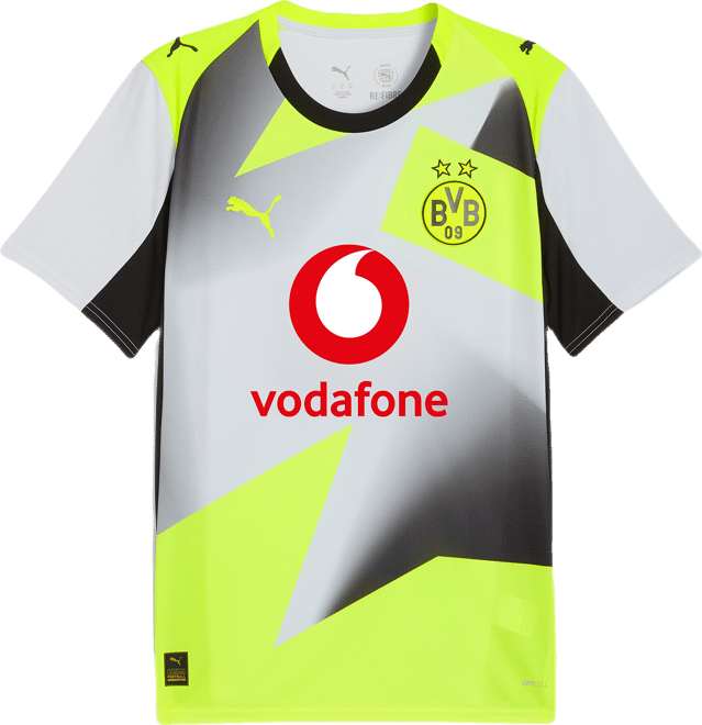 Borussia Dortmund Replica Away 25/26 Men's Soccer Jersey | PUMA