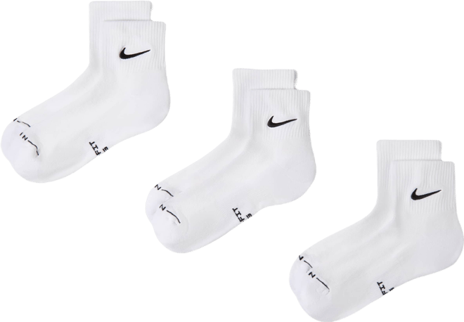 Nike Everyday Elevated Ankle Socks (3 Pairs)