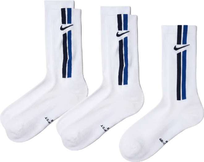 Nike Everyday Elevated Crew Socks (3 Pairs)