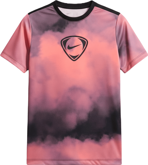 Nike Academy+ Dri-FIT rövid ujjú futballfelső nagyobb gyerekeknek