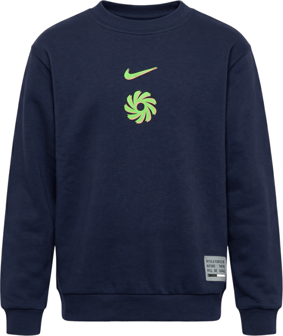 Erling Haaland Club Fleece Older Kids' Nike Football Crew-Neck Sweatshirt