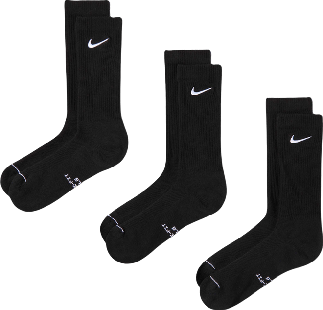 Nike Everyday Elevated Crew Socks (3 Pairs)