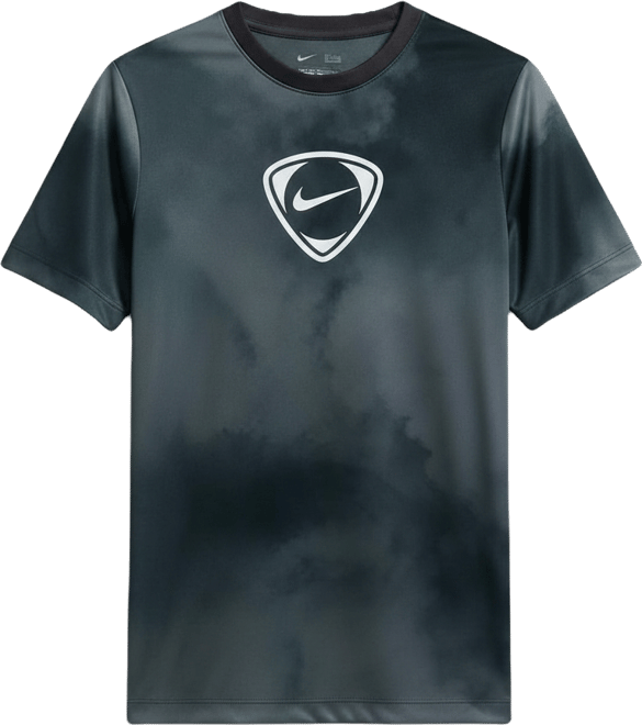 Nike Academy+ Dri-FIT rövid ujjú futballfelső nagyobb gyerekeknek