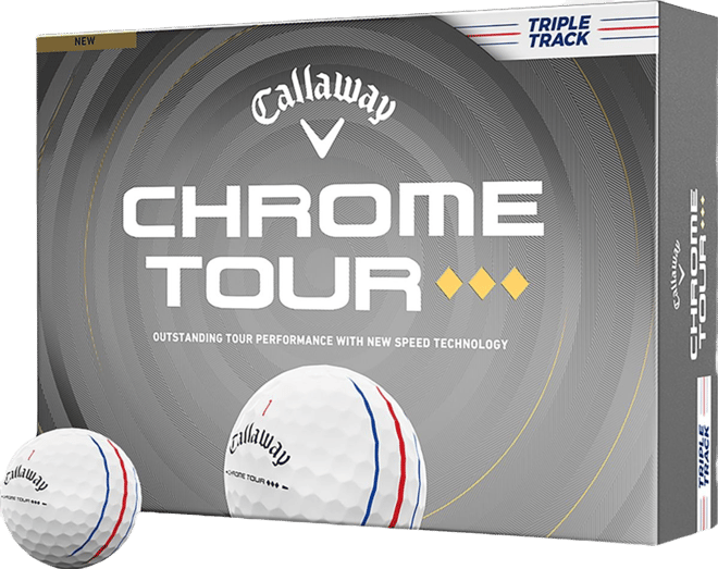 Callaway 2026 Chrome Tour Triple Diamond Triple Track Golf Balls