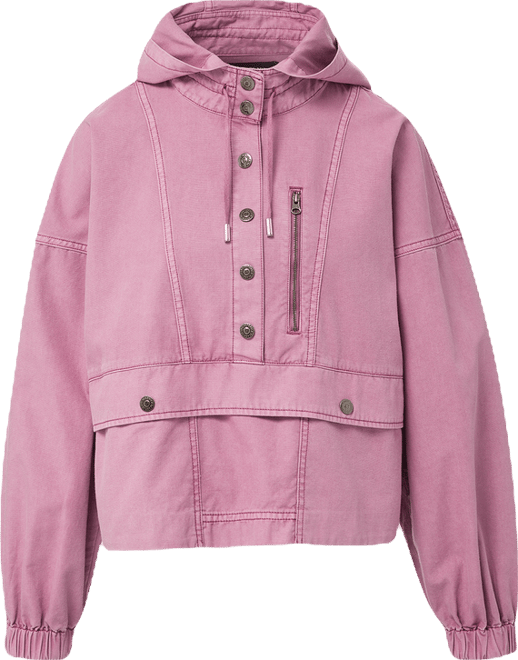 Cunningham Anorak Jacket in Purple Orchid Haze | Veronica Beard