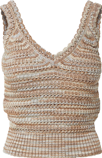 Selwyn Knit Tank Top in Beige Multi | Veronica Beard