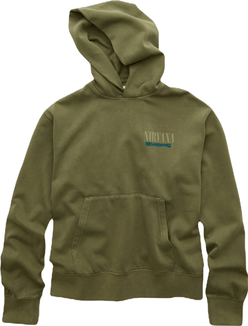 AE Standard Fit Nirvana Graphic Hoodie | American Eagle