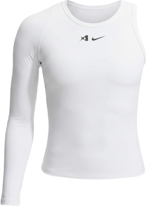 A'ja Wilson Playera de básquetbol Dri-FIT reversible asimétrica para mujer