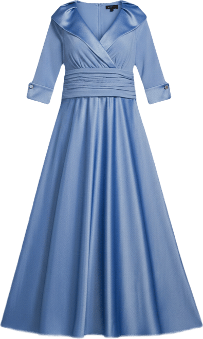 jessica howard portrait collar a line dress Ruched Taffeta Jessica Howard Portrait Collar Midi Dress Jessica Howard  Plus Size Portrait Collar A-Line