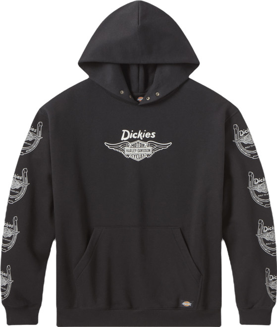 Dickies x H-D Winged Horseshoe Oversized Pullover Hoodie | Harley
