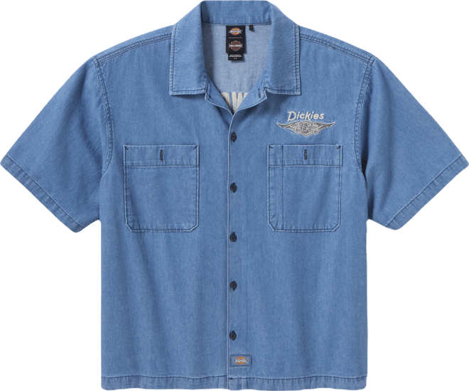 Dickies x H-D Boxy Fit Chambray Work Shirt | Harley-Davidson USA