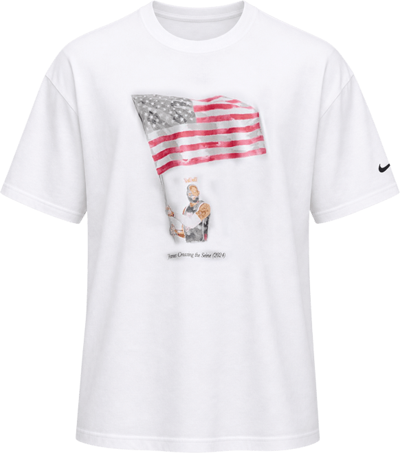 LeBron "Old Glory" T-shirt da basket Nike – Uomo