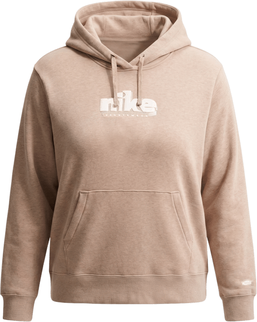 Nike Sportswear Club Fleece Women's Graphic Pullover Hoodie (Plus Size)