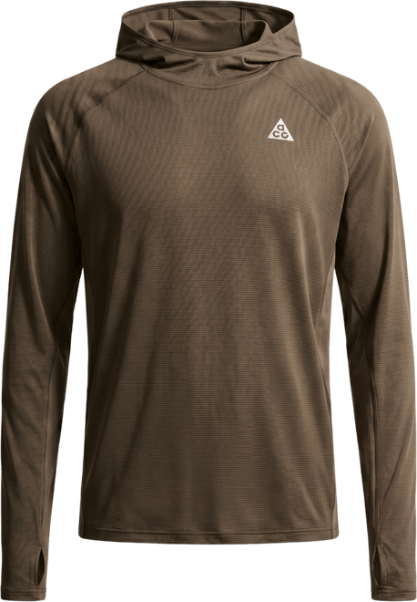 Nike ACG "Solar Chase" Playera de trail running Dri-FIT con gorro con protección contra los rayos UV para hombre