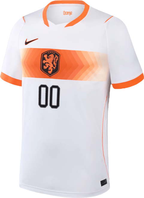 Netherlands 2026 Stadium Away Men's Nike Dri-FIT Soccer Replica Custom Jersey By You