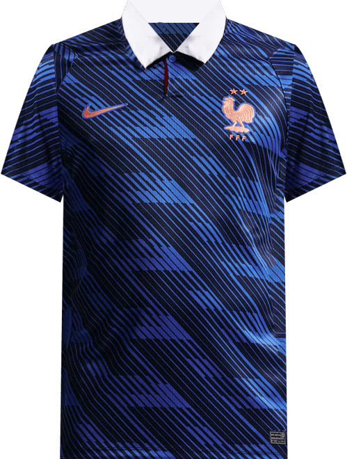 FFF 2026 Stadium Domicile Maillot de foot Replica Nike Dri-FIT pour homme