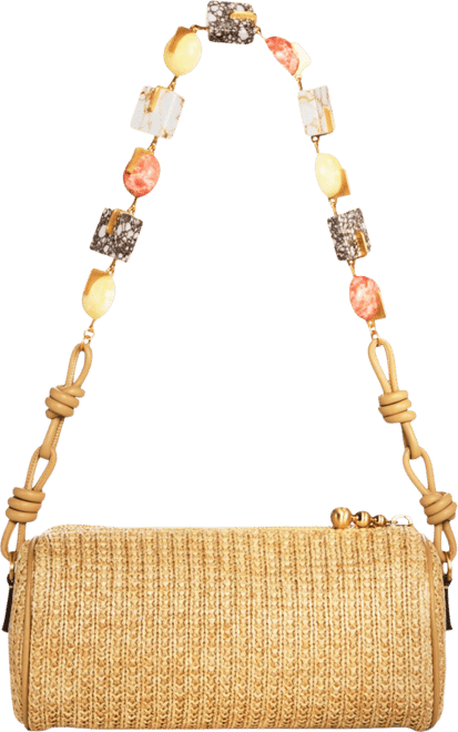 Cult Gaia Zozina Raffia Shoulder Bag | Bloomingdale's Handbags