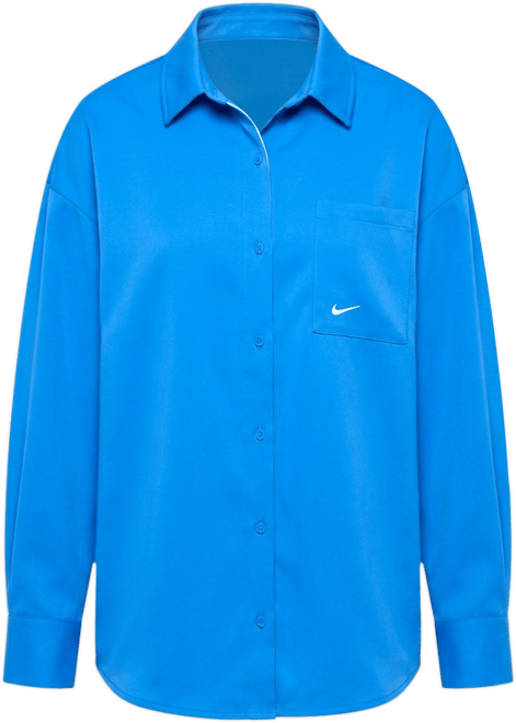 Nike Sportswear Haut oversize à manches longues en satin pour femme
