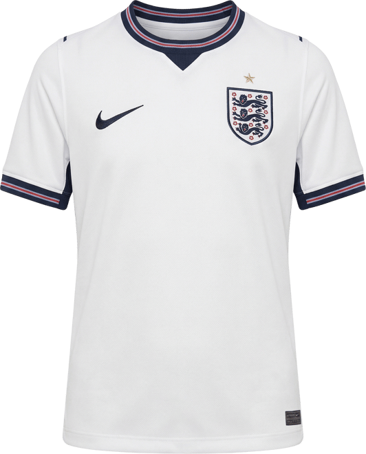 England National Team 2026 Stadium Home Older Kids' Nike Dri-FIT Football Shirt