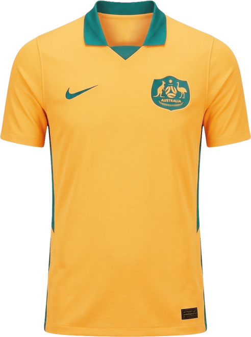 Australie 2026 Stadium Domicile Maillot de foot Nike Dri-FIT pour ado