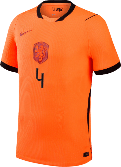 Virgil van Dijk Netherlands National Team 2026 Match Home Men's Nike Dri-FIT ADV Soccer Jersey