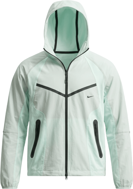 Nike Tech Men's Dri-FIT Woven Full-Zip Color-Block Windrunner Jacket