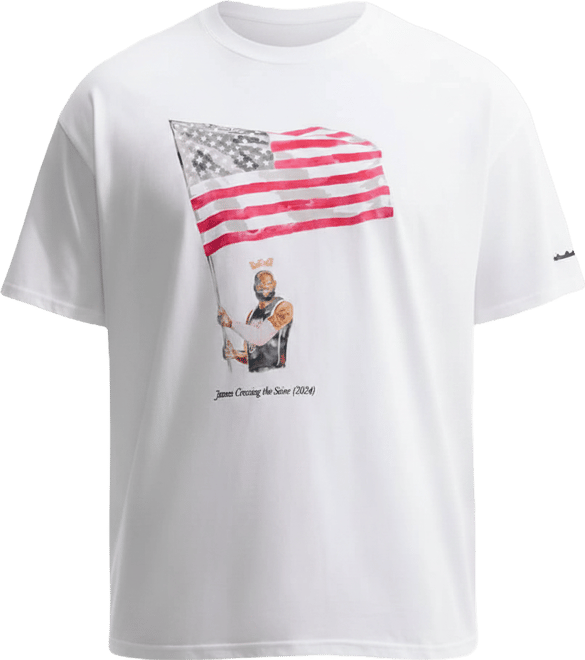 LeBron "Old Glory" Nike Men's Basketball T-Shirt