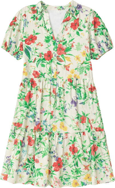 msk short sleeve floral midi fit + flare dress Short Sleeve Jcpenney's Women Dresses MSK Womens Midi V Neck Short  Sleeve Cap Floral Fit Flare Dress