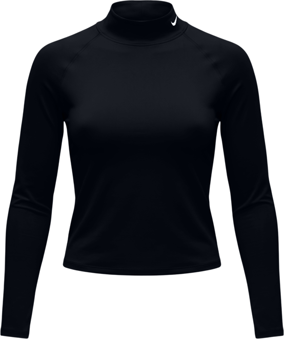 Nike Pro Women's Dri-FIT Long-Sleeve Mock-Neck Top