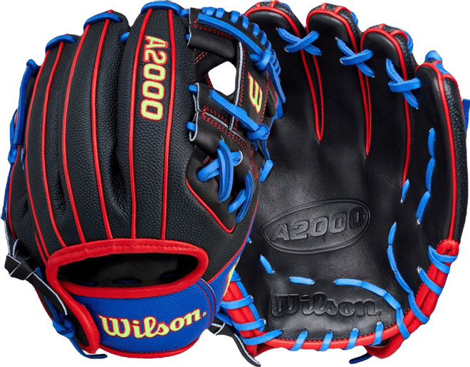 Wilson A2000 硬式グローブ 赤青 Wilson 11.5