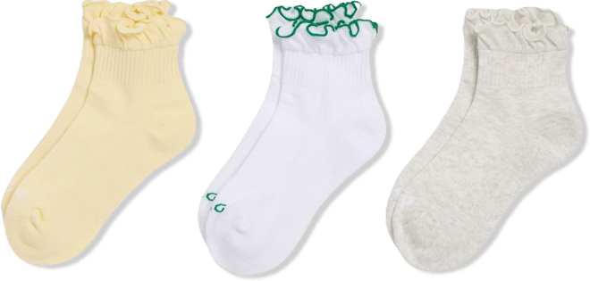 DSG Ruffle Socks 3-Pack