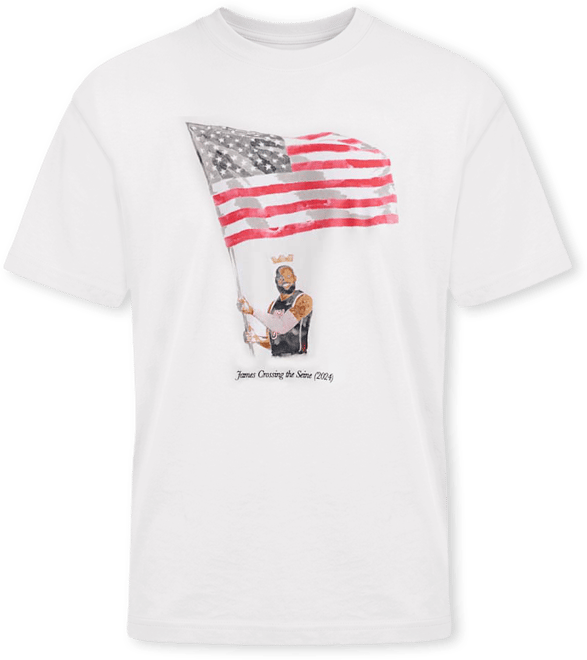 LeBron 'Old Glory' Nike Men's Basketball T-Shirt