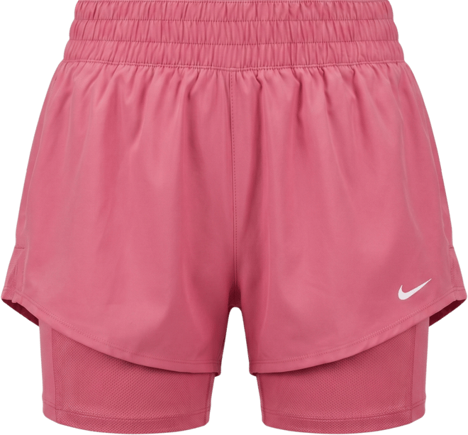 Nike Dri-FIT One Women's Mid-rise 8cm (approx.) 2-in-1 Shorts