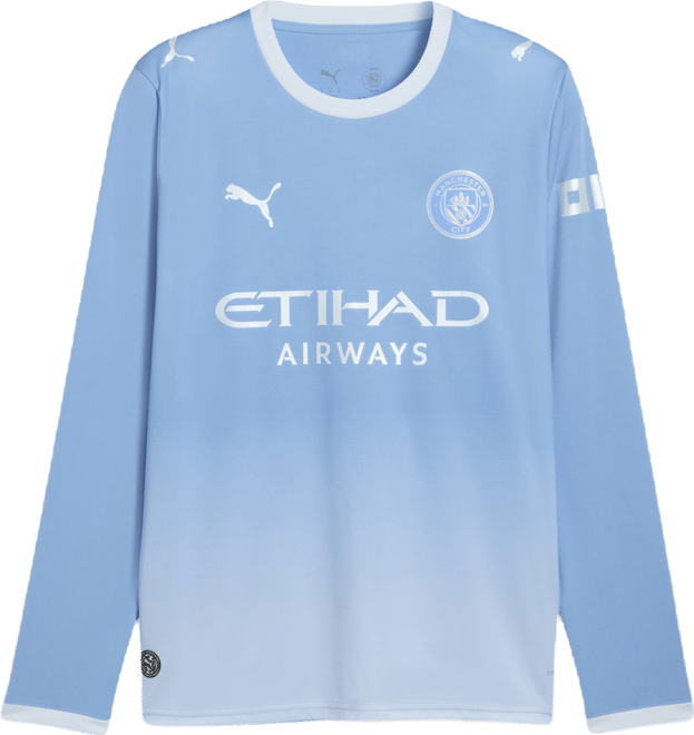 ウェア Puma Manchester City 150 Manchester City Home Men's Long Sleeve Soccer Jersey | PUMA
