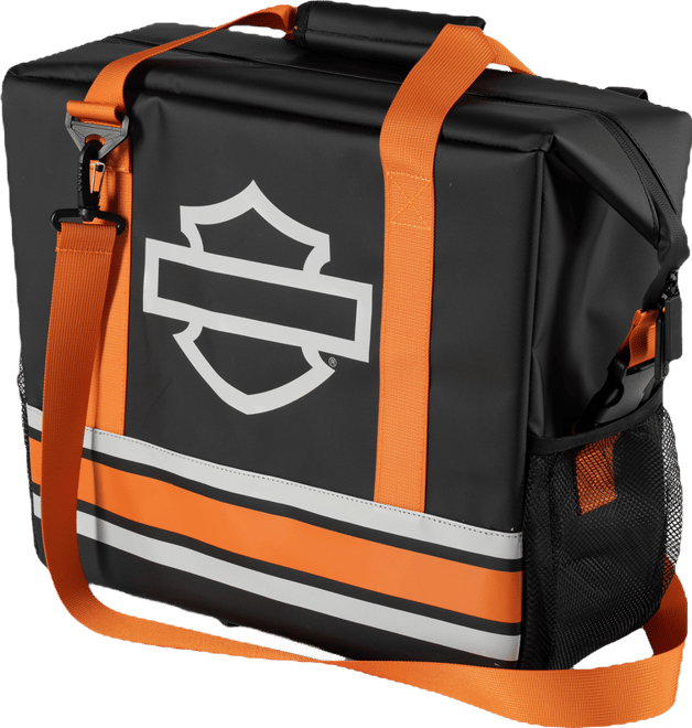 Open Bar & Shield Stripe Soft Cooler Bag | Harley-Davidson USA