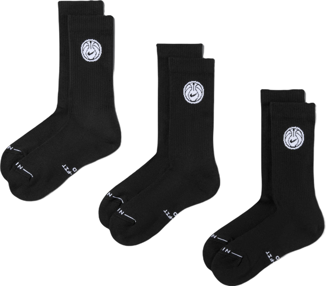 Nike Everyday Elevated Sokker (3 par)