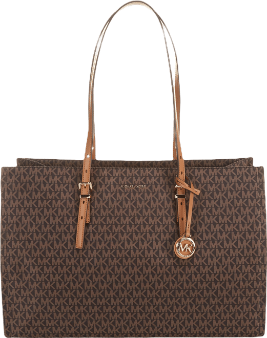 Michael Kors Zadie Large East West Multi Function Top Zip Tote Bag