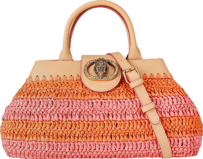 Kurt Geiger London Kurt's Cabana Raffia Chelsea Handle Bag | Dillard's