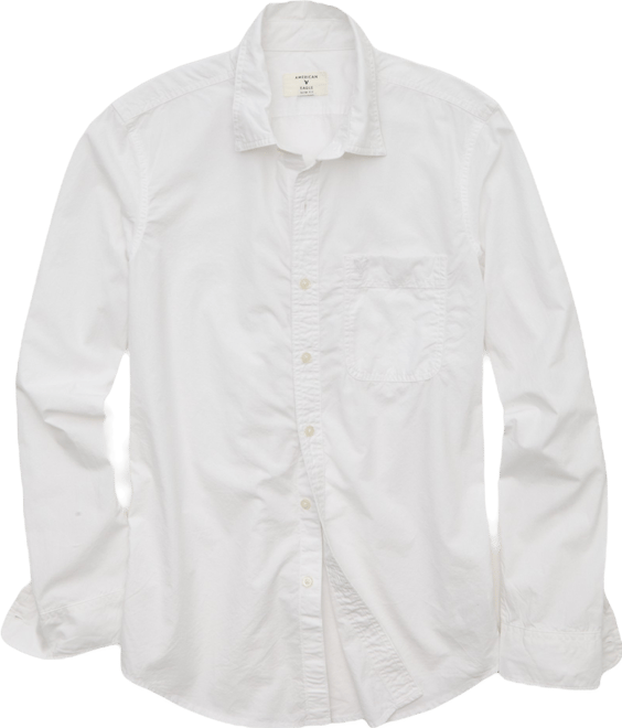 AE Slim Fit Button-Up Shirt | American Eagle