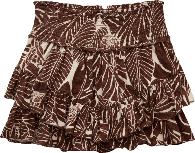 AE Sunchaser Tiered Mini Skirt | American Eagle