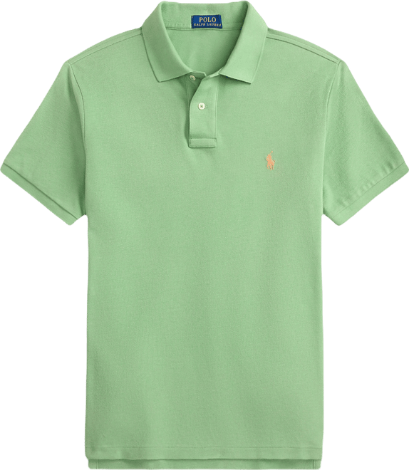 トップス POLO RALPH LAUREN CUSTOM SLIM FIT M Polo Ralph Lauren Men's Cotton Custom Slim Fit Mesh Polo Shirt