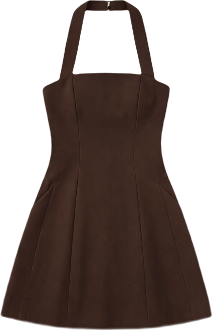 women's nevelle hourglass halter mini dress Bardot Nevelle Hourglass Halter Mini Dress