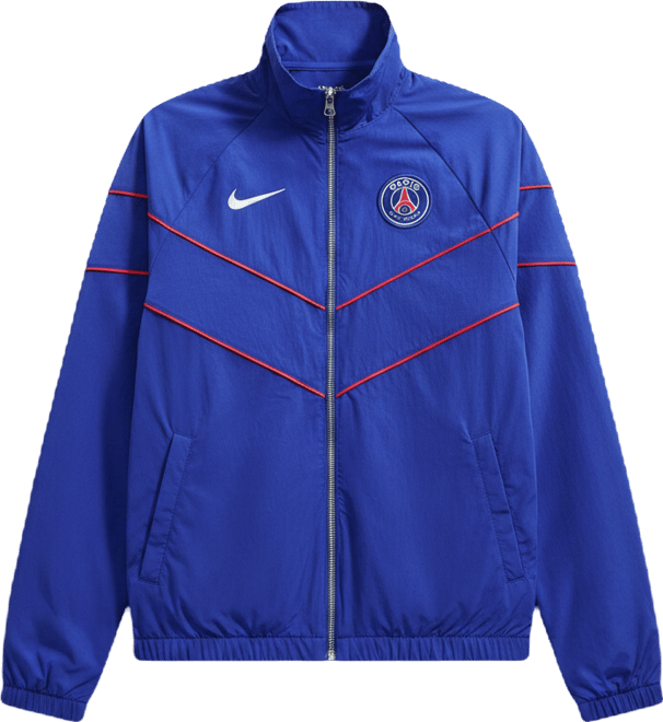 Paris Saint-Germain Windrunner Home Women's Nike Football UV Woven Full-Zip Anthem Jacket