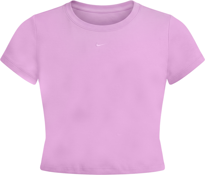Nike Sportswear Chill Knit Women's Cropped T-Shirt (Plus Size)